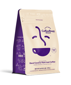 Decaf Coconut Rum Iced Coffee